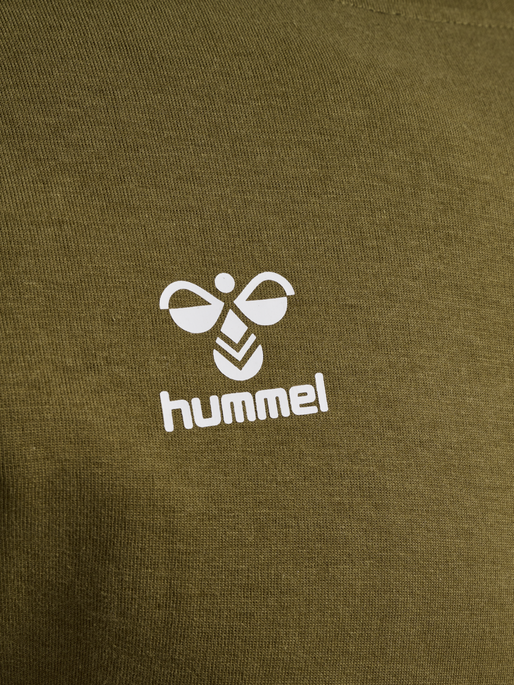 hmlTRAVEL SWEAT HOODIE, MILITARY OLIVE hmlTRAVEL SWEAT HOODIE, MILITARY OLIVE, packshot