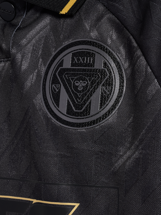 hmlJR LOOSE BAY SOCCER JERSEY L/S, BLACK hmlJR LOOSE BAY SOCCER JERSEY L/S, BLACK, packshot