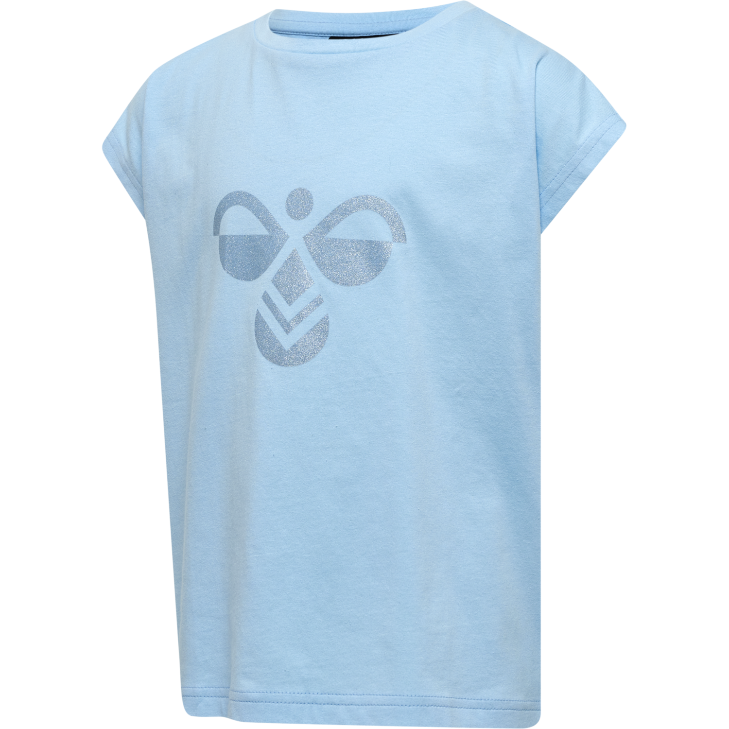 hmlDIEZ T-SHIRT S/S, AIRY BLUE, packshot