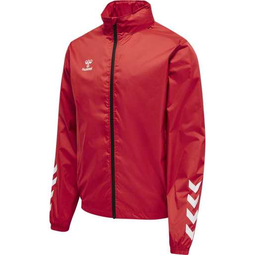 hmlCORE XK SPRAY JACKET, TRUE RED, packshot