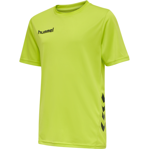 hmlPROMO KIDS DUO SET, LIME PUNCH/DARK DENIM, packshot