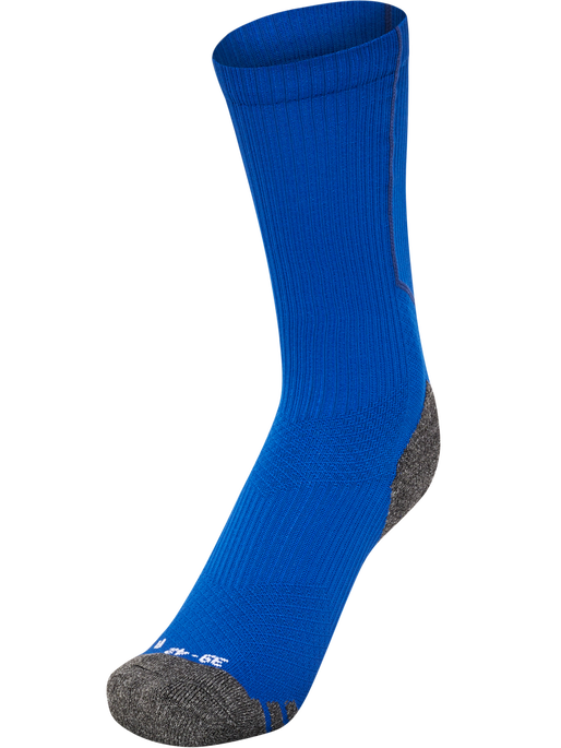 hmlPRO TRAINING SOCKS LOW, TRUE BLUE/BLAZING YELLOW, packshot