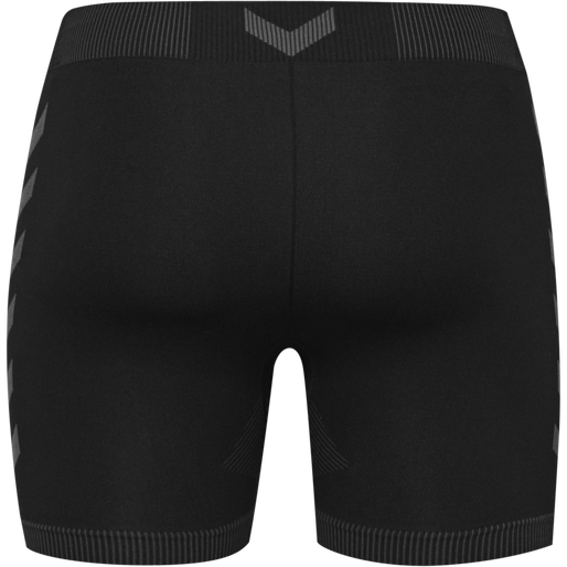 HUMMEL FIRST SEAMLESS SHORT TIGHTS, BLACK HUMMEL FIRST SEAMLESS SHORT TIGHTS, BLACK, packshot