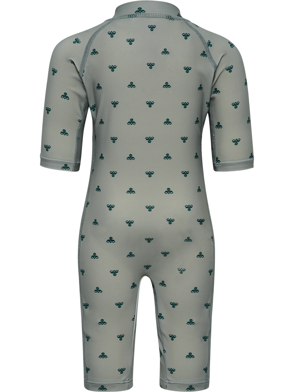 hmlMINI BEE AOP SWIMSUIT 3/4 SL, SHADOW, packshot