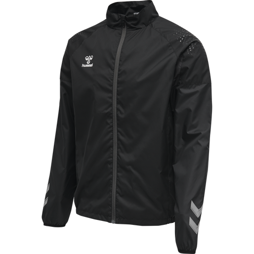 hmlLEAD PRO TRAINING JACKET, BLACK, packshot