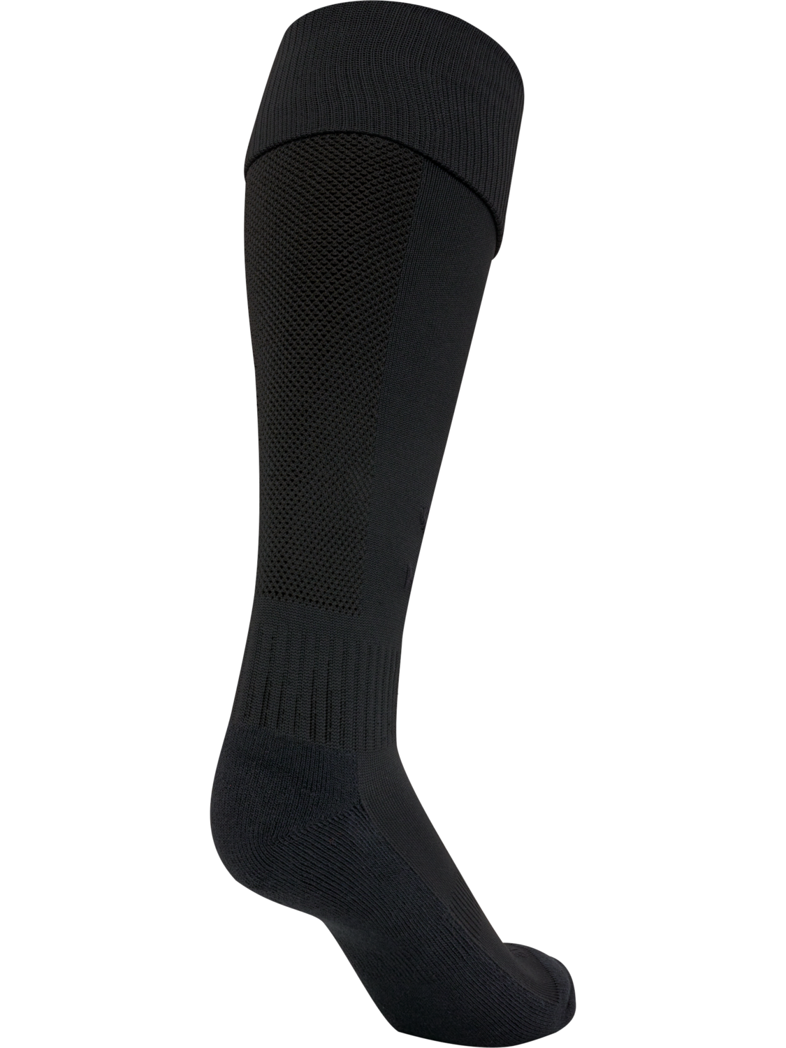hmlESSENTIAL FOOTBALL SOCKS, BLACK/BLACK, packshot