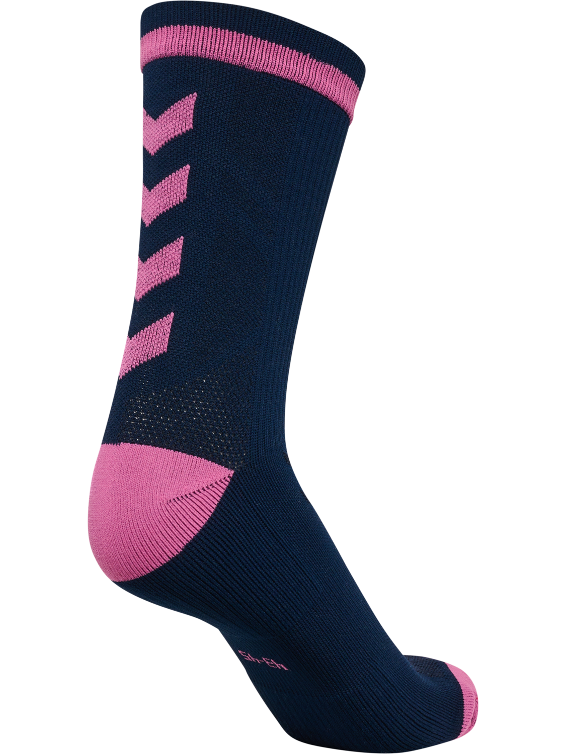 ELITE INDOOR SOCK LOW PA, BLACK IRIS/SUGAR PLUM, packshot