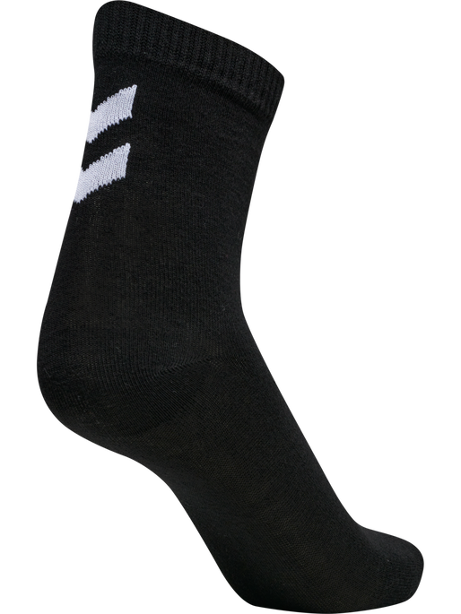 hmlMAKE MY DAY SOCK 5-PACK, BLACK/BLACK hmlMAKE MY DAY SOCK 5-PACK, BLACK/BLACK, packshot