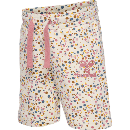 hmlKAREN AOP SHORTS, TURTLEDOVE hmlKAREN AOP SHORTS, TURTLEDOVE, packshot