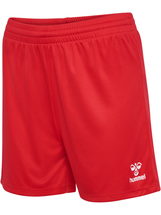 hmlESSENTIAL SHORTS WOMAN, TRUE RED, packshot