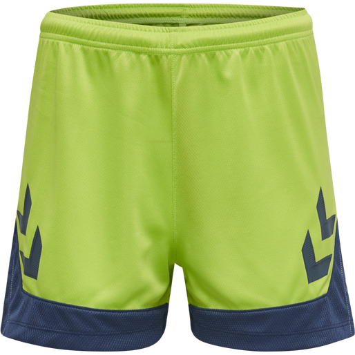 hmlLEAD WOMENS S/S POLY JERSEY, LIME PUNCH, packshot