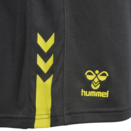 hmlACTIVE PL SHORTS WOMAN, OBSIDIAN/SULPHUR SPRING, packshot
