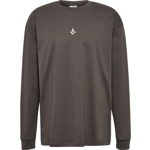 ASTRALIS 24 FAN 2016 LOOSE TEE LS, RAVEN, packshot