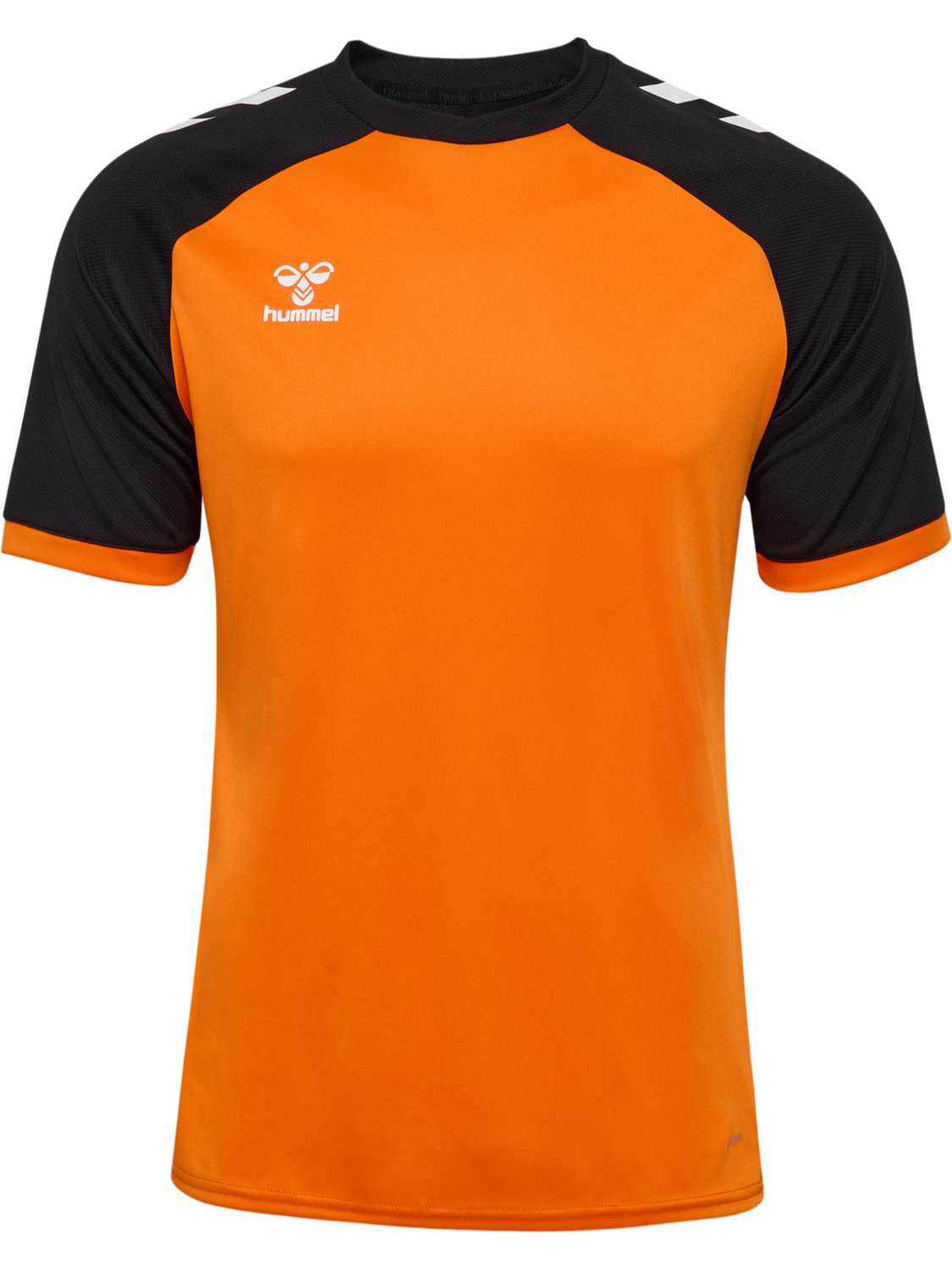 hmlMATCH LEAGUE JERSEY S/S, ORANGE TIGER/BLACK, packshot