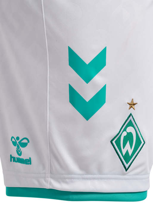 WER 23/24 AWAY SHORTS, WHITE WER 23/24 AWAY SHORTS, WHITE, packshot