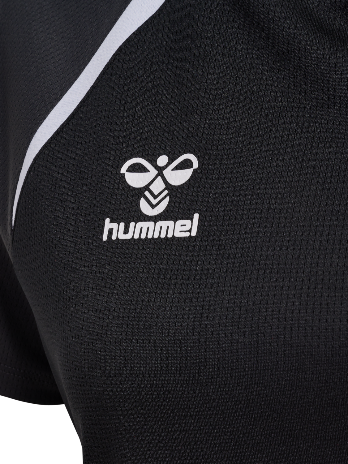 hmlLEAD 2.0 JERSEY S/S WOMAN, BLACK/ASPHALT, packshot