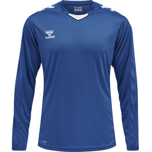 hmlCORE XK POLY JERSEY L/S, TRUE BLUE, packshot