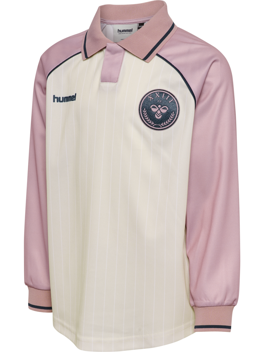 hmlJR LOOSE SOCCER JERSEY L/S, SEA FOG, packshot