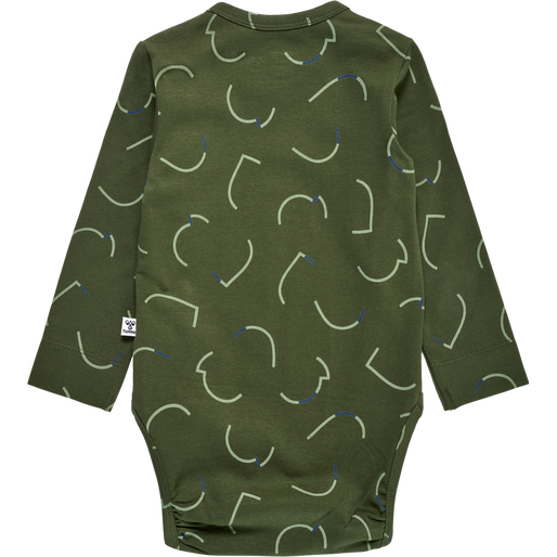 hmlOBI BODY L/S, OLIVE NIGHT, packshot