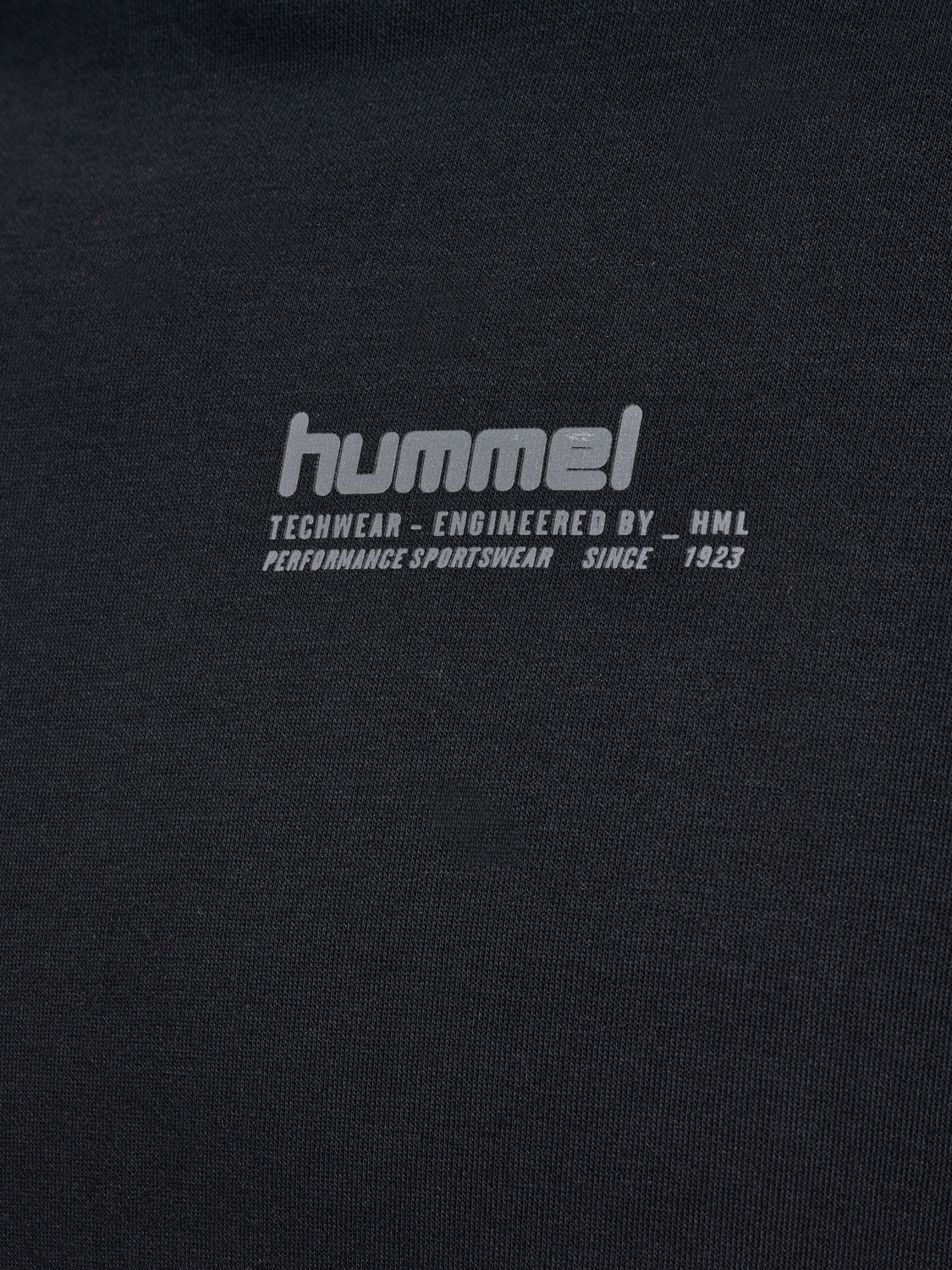 hmlTECH LOOSE T-SHIRT, BLACK, packshot