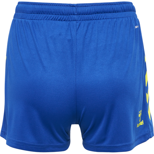 hmlCORE XK POLY SHORTS WOMAN, TRUE BLUE/BLAZING YELLOW, packshot