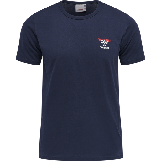 hmlIC DAYTON T-SHIRT, PEACOAT, packshot