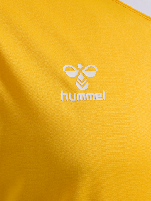 hmlCORE XK POLY JERSEY S/S, SPORTS YELLOW, packshot