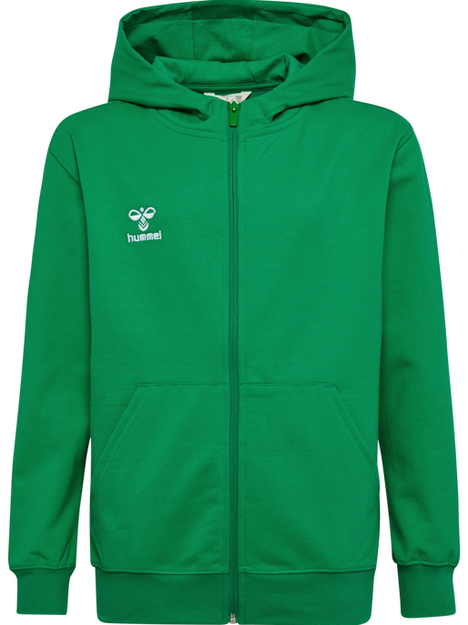 hmlGO 2.0 ZIP HOODIE KIDS, JELLY BEAN, packshot