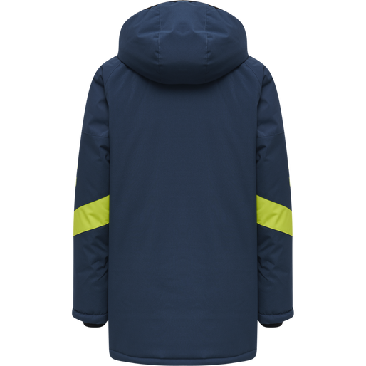 hmlLEAD BENCH JACKET KIDS, DARK DENIM, packshot