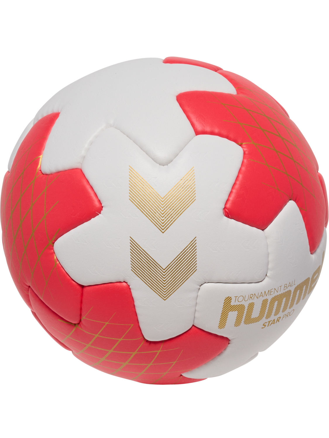 hmlSTAR PRO HB, OFF WHITE/RED/GOLD, packshot