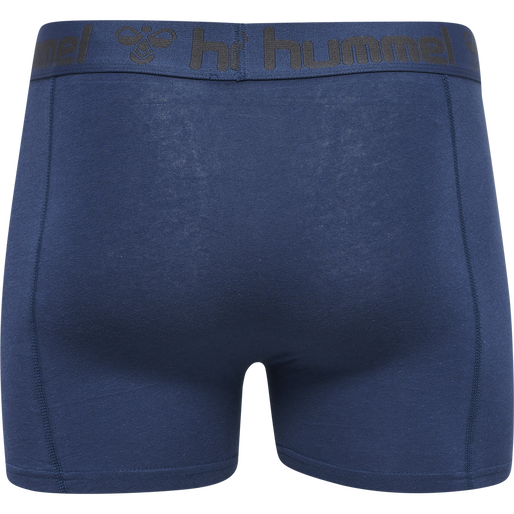hmlMARSTON 4-PACK BOXERS, BLACK/INSIGINA BLUE, packshot