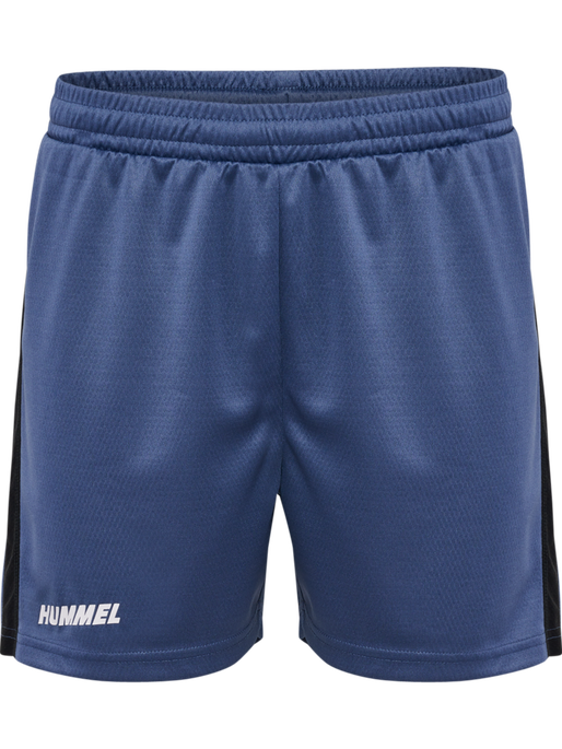 hmlMULTI PL SHORTS WOMAN, BLUE INDIGO hmlMULTI PL SHORTS WOMAN, BLUE INDIGO, packshot