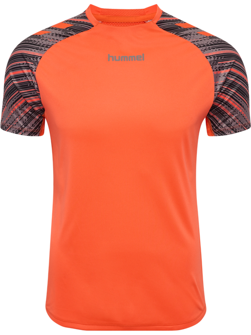 hmlBLAZE PRO TRAINING JERSEY S/S, NASTURTIUM hmlBLAZE PRO TRAINING JERSEY S/S, NASTURTIUM, packshot
