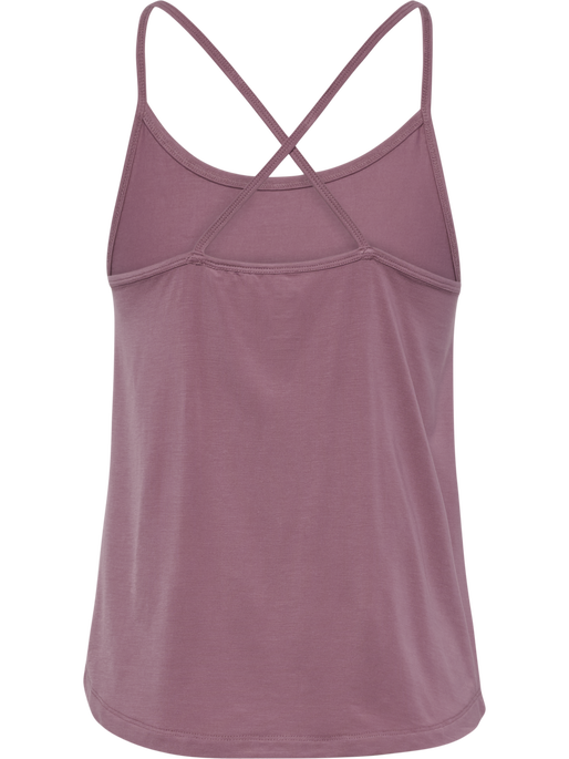 hmlYOGA SOFT W STRAP TOP, WISTFUL MAUVE, packshot