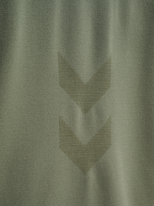 hmlHIIT SEAMLESS T-SHIRT S/S, DEEP LICHEN GREEN, packshot