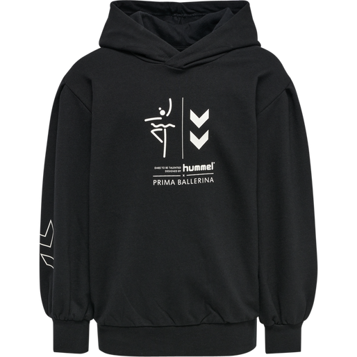 hmlPRIMA BEE HOODIE, BLACK, packshot