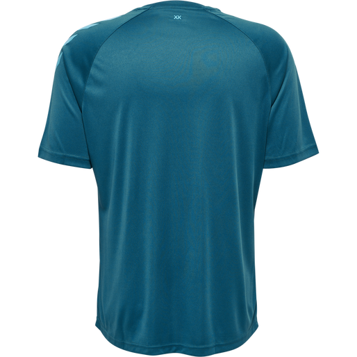 hmlCORE XK CORE POLY T-SHIRT S/S, BLUE CORAL hmlCORE XK CORE POLY T-SHIRT S/S, BLUE CORAL, packshot