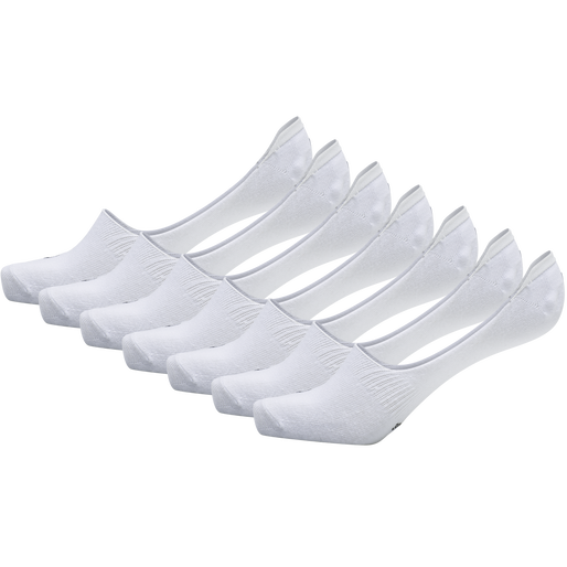 hmlCHEVRON 6-PACK NO SHOW SOCKS, WHITE hmlCHEVRON 6-PACK NO SHOW SOCKS, WHITE, packshot