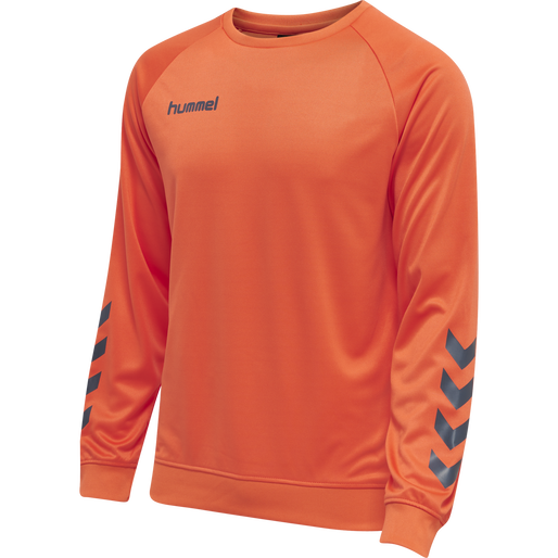 hmlPROMO POLY SWEATSHIRT, NASTURTIUM **DO NOT USE, packshot