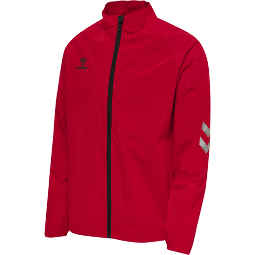 hmlLEAD TRAINING JACKET , TRUE RED, packshot