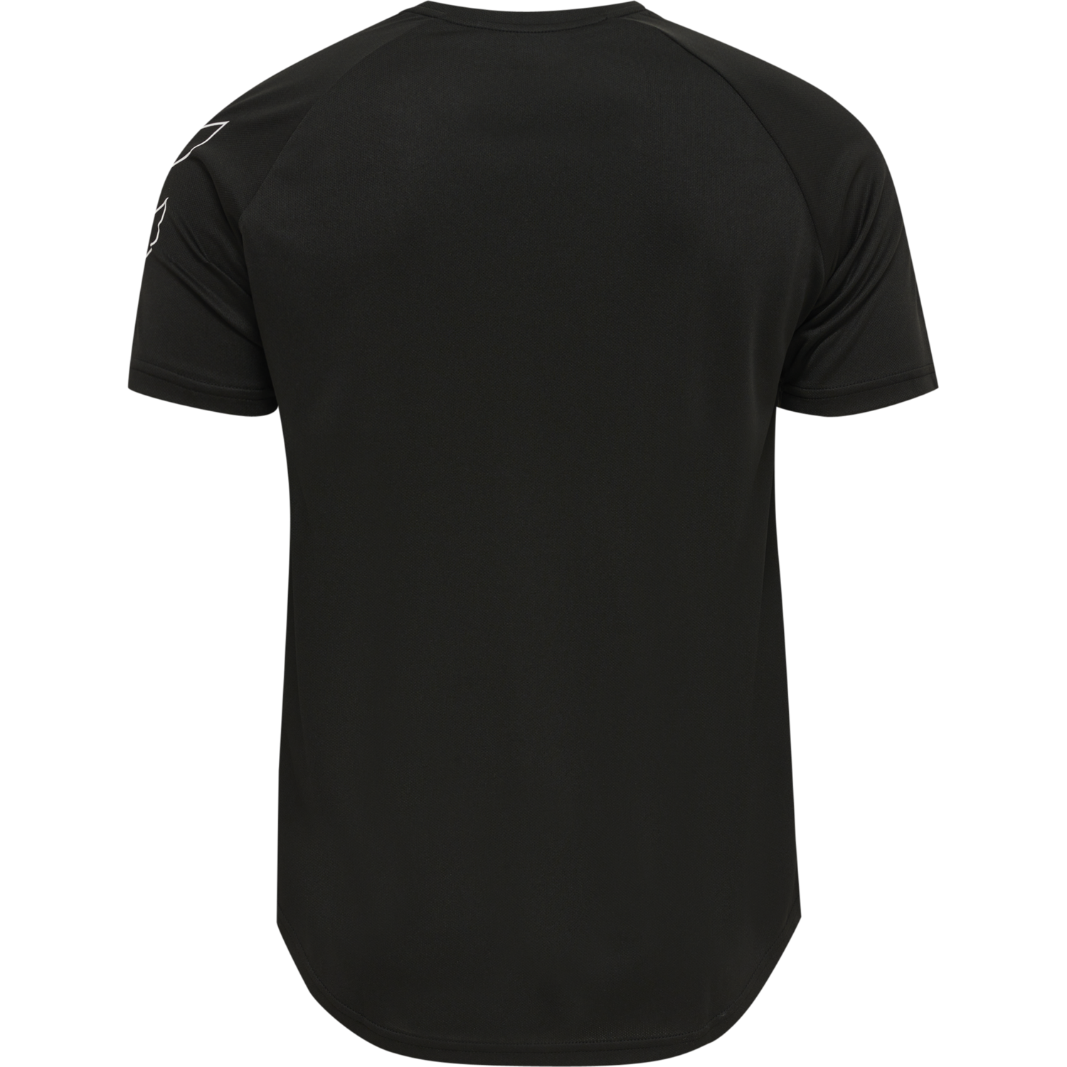 hmlTE TIHALT T-SHIRT, BLACK, packshot