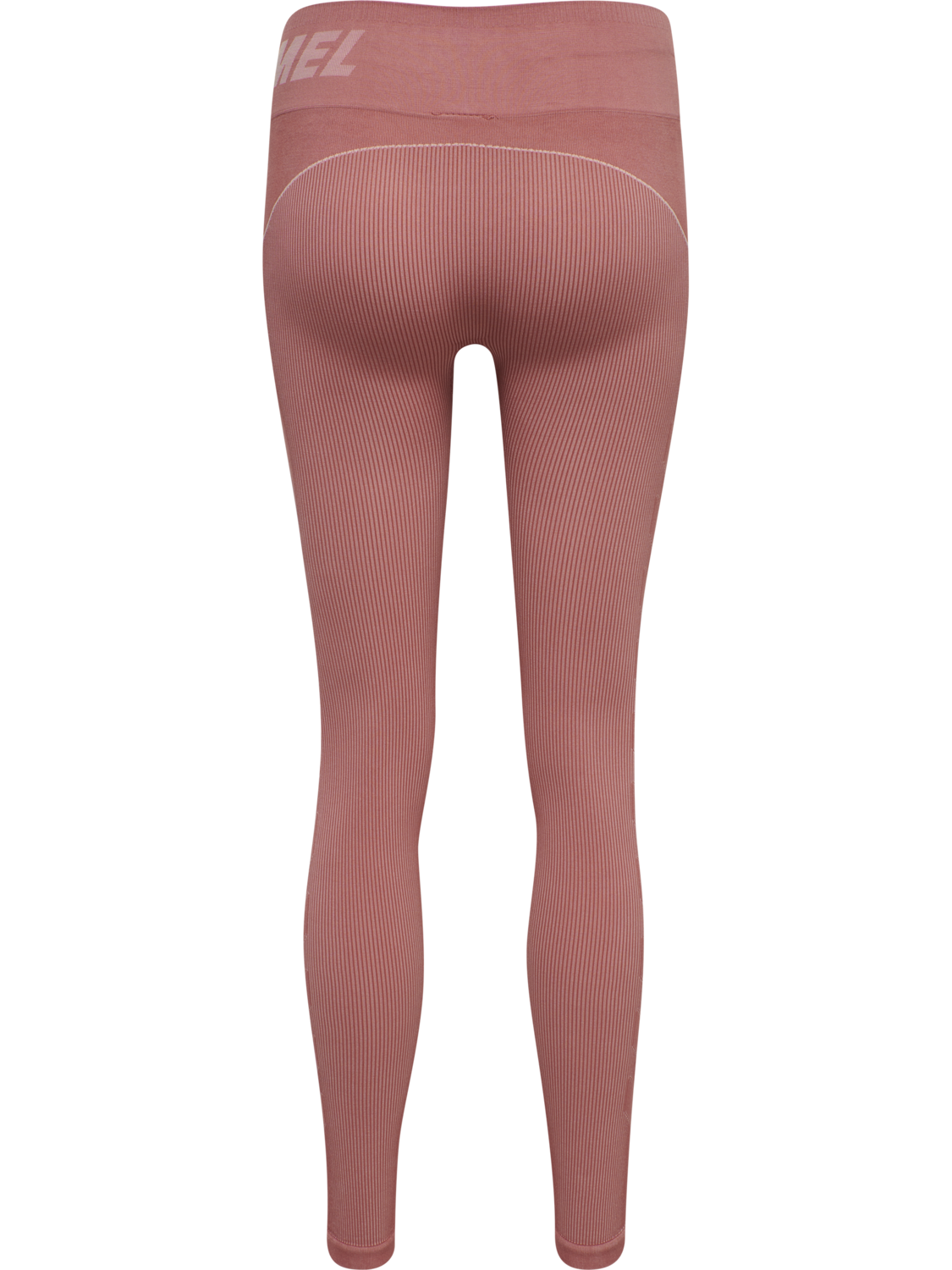 hmlTE CHRISTEL SEAMLESS MW TIGHTS, WITHERED ROSE/ROSE TAN MELANGE, packshot