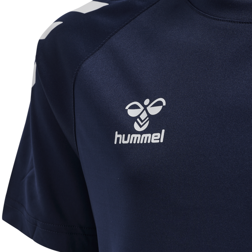 hmlCORE XK CORE POLY TEE S/S KIDS, MARINE hmlCORE XK CORE POLY TEE S/S KIDS, MARINE, packshot