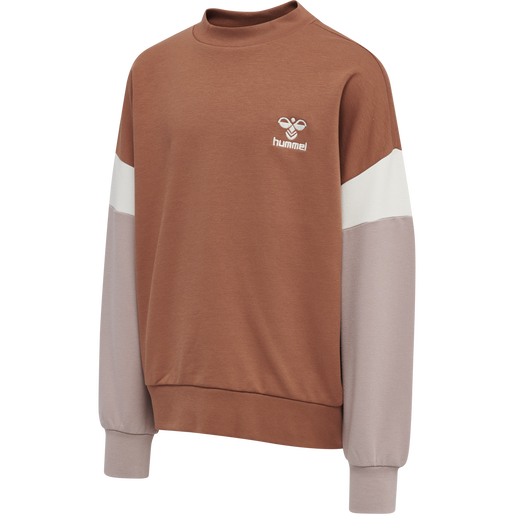 hmlBETZY SWEATSHIRT, COPPER BROWN, packshot