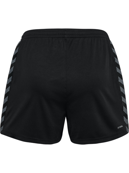 hmlAUTHENTIC PL SHORTS WOMAN, BLACK, packshot