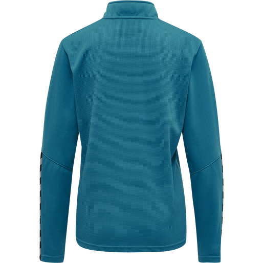 hmlAUTHENTIC HALF ZIP SWEATSHIRT WO, CELESTIAL, packshot