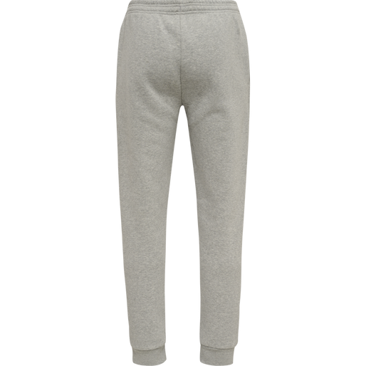 hmlRED BASIC SWEAT PANTS, GREY MELANGE, packshot