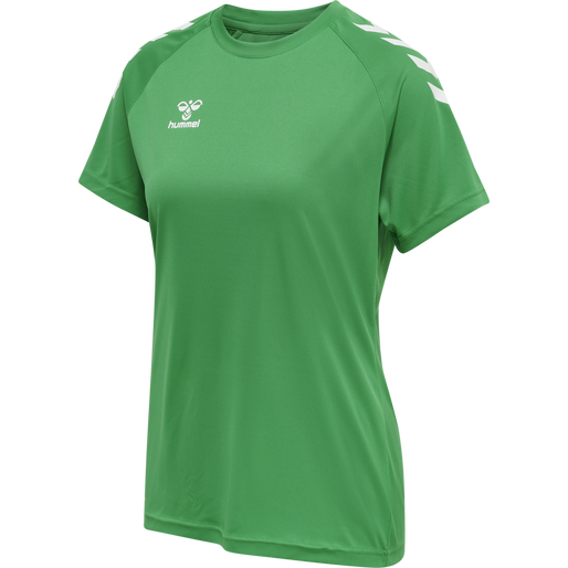 hmlCORE XK CORE POLY TEE  S/S WOMAN, JELLY BEAN, packshot