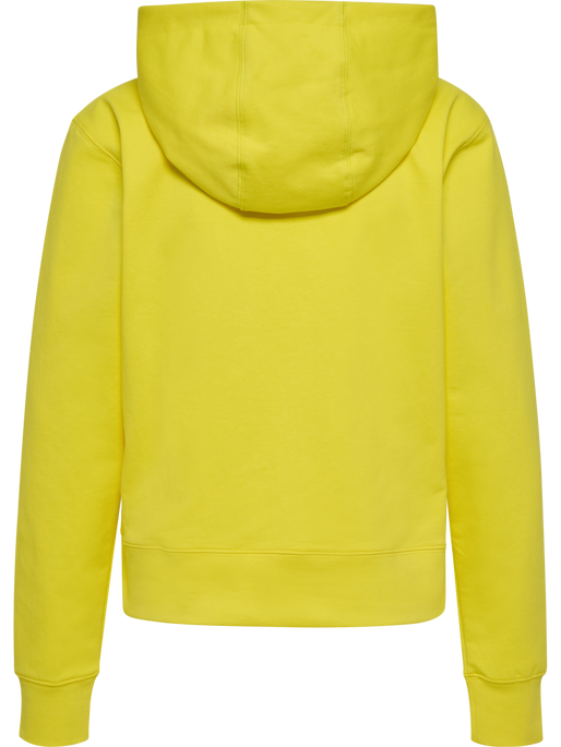 hmlGO 2.0 ZIP HOODIE WOMAN, BLAZING YELLOW, packshot
