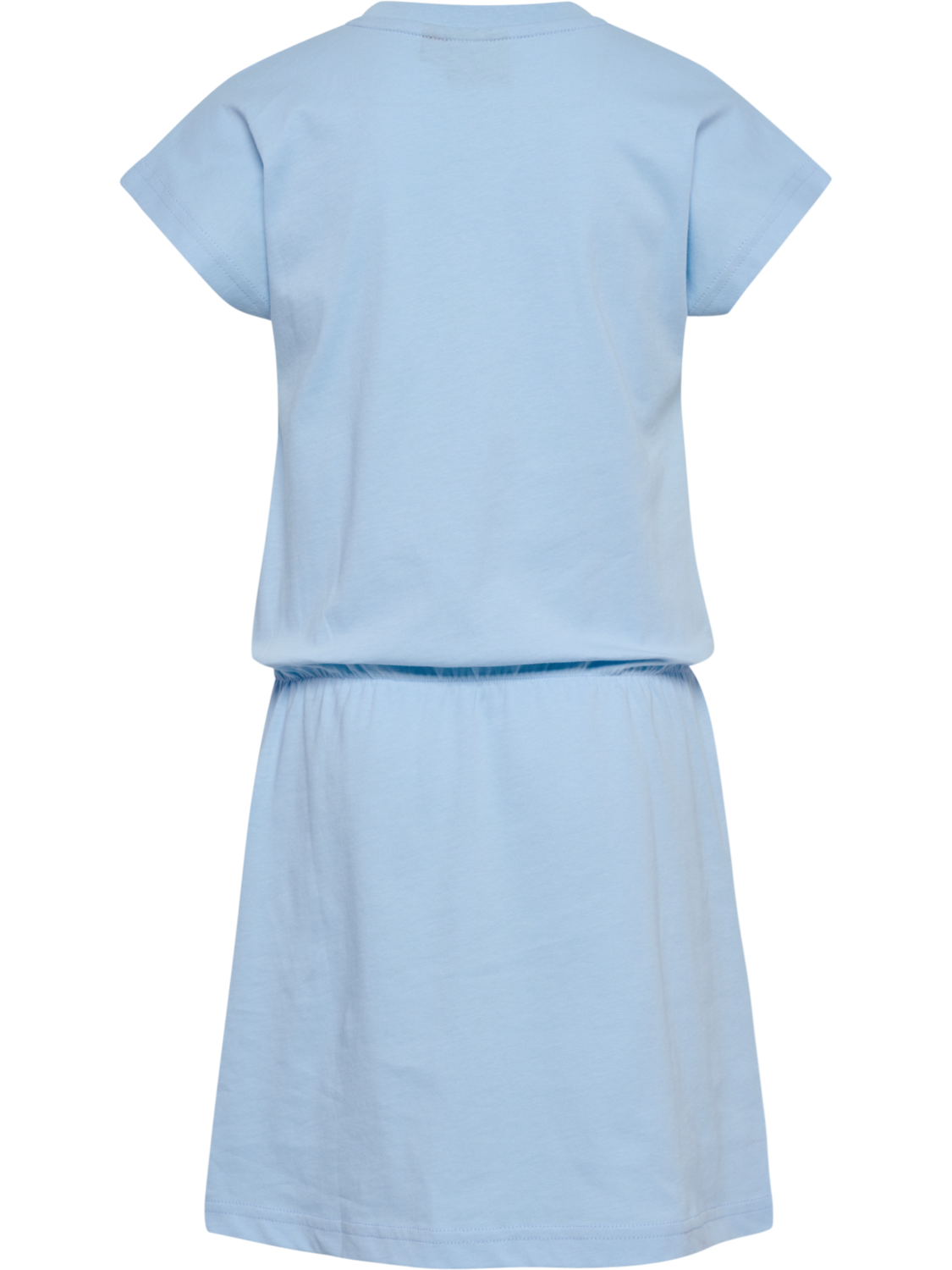 hmlFLOWY DRESS S/S, CERULEAN, packshot